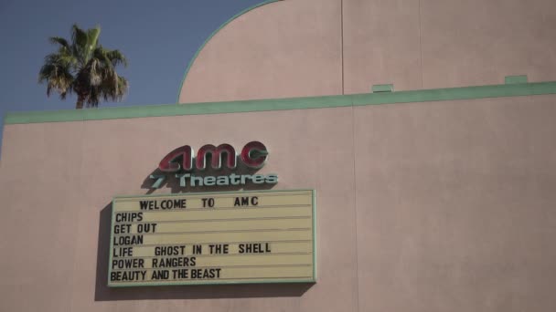 Πινακίδα Amc Theatres — Αρχείο Βίντεο