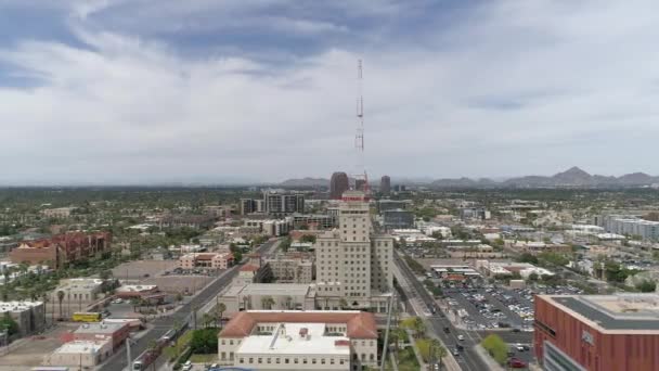 Vista Aérea Westward Outros Edifícios — Vídeo de Stock