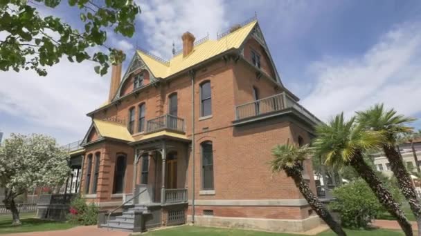 Rosson House Museum United States America — Stock Video