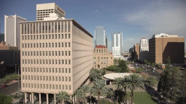 Ακίνητα Στο Downtown Phoenix Ηνωμένες Πολιτείες Της Αμερικής — Αρχείο Βίντεο