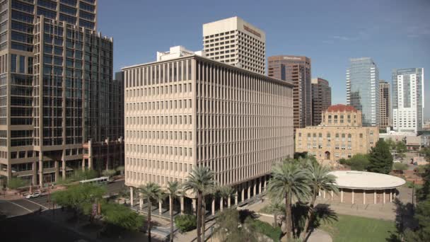 Downtown Phoenix Stati Uniti America — Video Stock