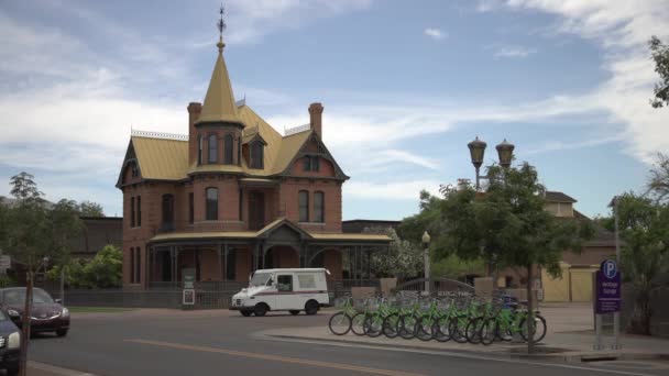 Rosson House Museum Monroe Street Stati Uniti America — Video Stock