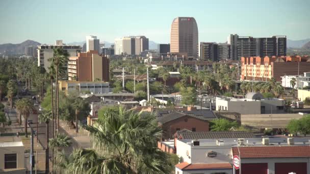 Gebouwen Phoenix Verenigde Staten Van Amerika — Stockvideo