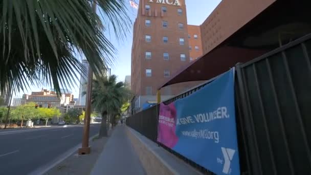 Lincoln Familie Downtown Ymca Phoenix — Stockvideo