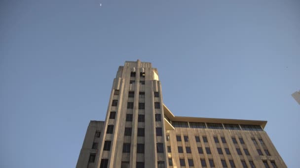 Old Tall Building United States America — Stock Video
