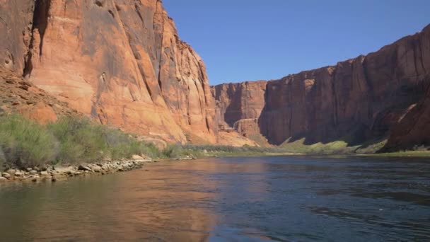 Río Colorado Acantilados — Vídeos de Stock