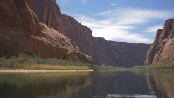 Rzeka Kolorado Klify — Wideo stockowe