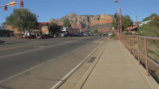 Calle Sedona Durante Día — Vídeos de Stock