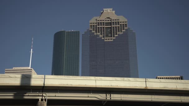 Torony Csúcsok Houstonban — Stock videók