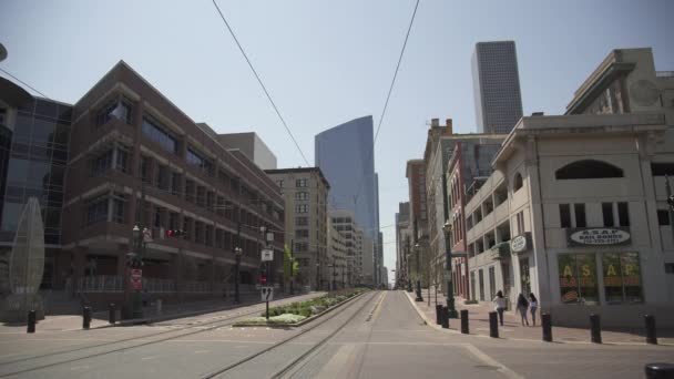 Street View Houston Estados Unidos América — Vídeo de stock