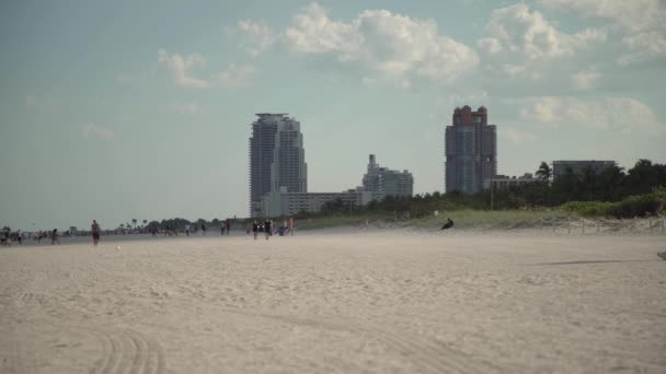 Torn Sett Från Strand Amerikas Förenta Stater — Stockvideo