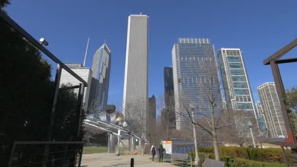 Towers Skyscrapers Chicago Spojené Státy Americké — Stock video