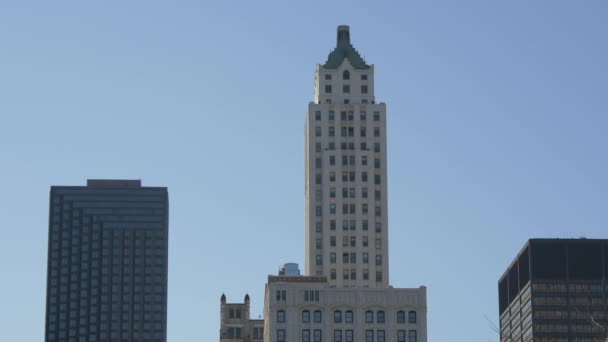 Park Tower Tetején Chicagóban Amerikai Egyesült Államokban — Stock videók