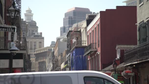 Edifícios Cidade New Orleans Estados Unidos América — Vídeo de Stock