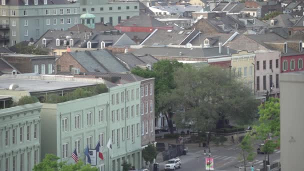 Edificios New Orleans Estados Unidos América — Vídeo de stock