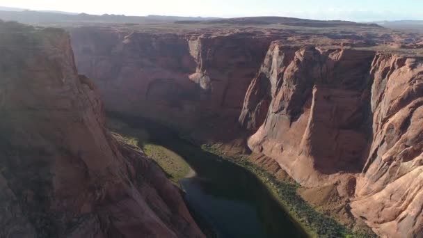 Widok Powietrza Rzekę Kolorado — Wideo stockowe