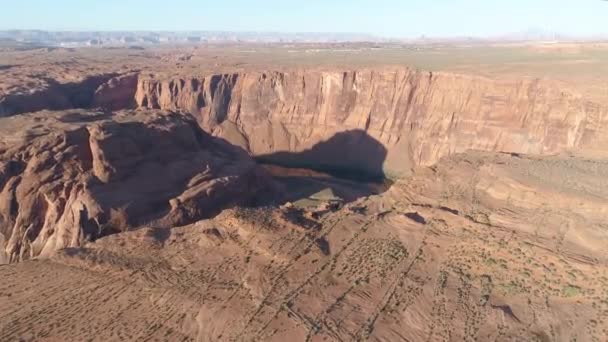 Vue Aérienne Virage Fer Cheval Arizona — Video