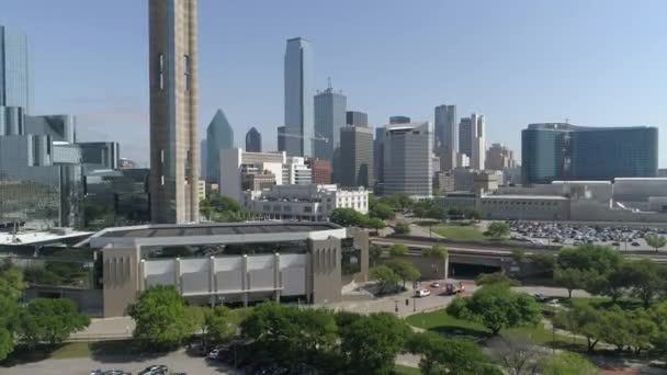 Vue Aérienne Dallas États Unis Amérique — Video