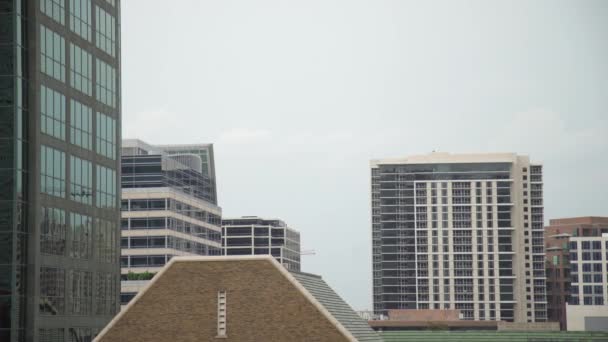 アメリカの都市にある建物 — ストック動画