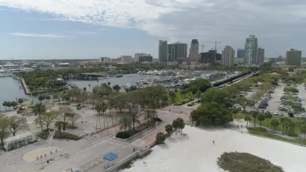 Vue Aérienne Saint Pétersbourg Floride — Video