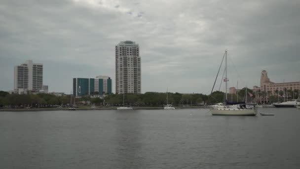 Staden Sankt Petersburg Florida — Stockvideo