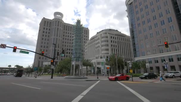 Edifícios Centro Cidade Orlando — Vídeo de Stock