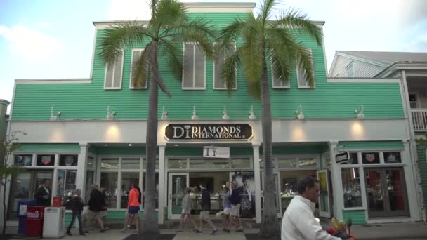 Diamanten Internationale Winkel Sleutel West — Stockvideo