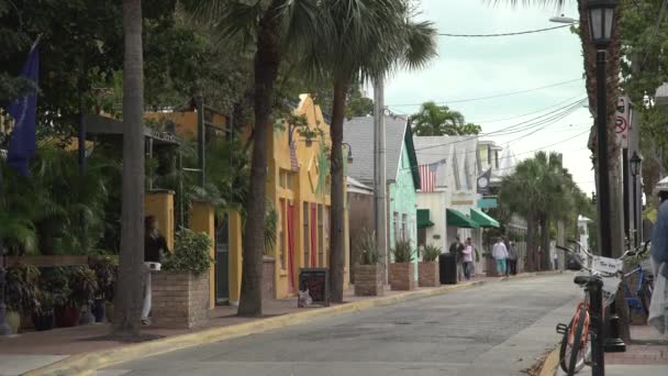 Straat Key West — Stockvideo
