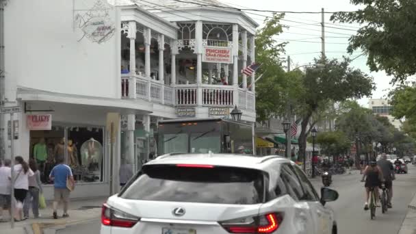 Strada Key West — Video Stock