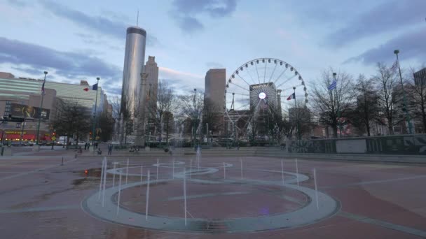 Fontaine Des Anneaux Atlanta — Video