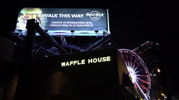 Waffle House Atlanta — Video Stock