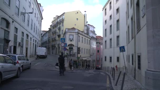 Calles Edificios Antiguos — Vídeos de Stock