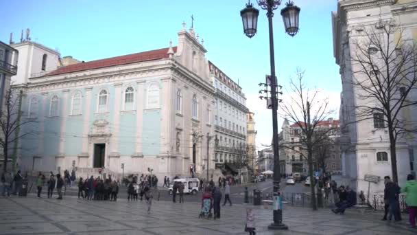 Loreto Templom Lisszabonban — Stock videók