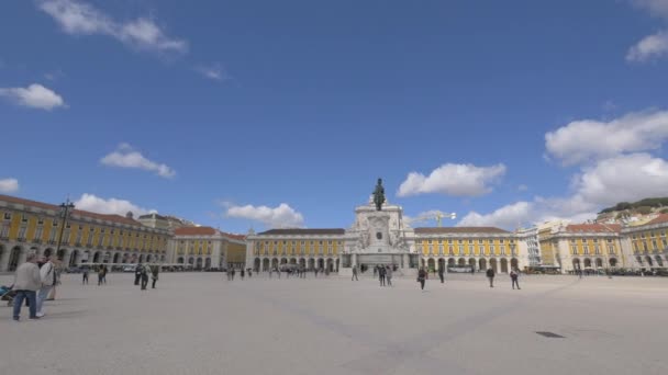 Ticaret Meydanı Manzarası — Stok video