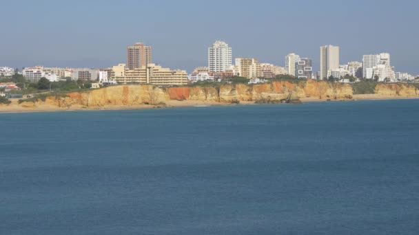 Ciudad Orilla Del Mar — Vídeos de Stock