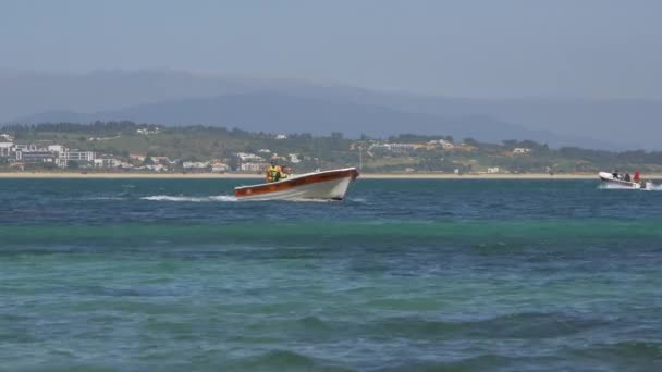 Boote Auf Dem Meer — Stockvideo