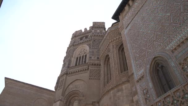 Catedral Las Paredes Decoradas Salvador — Vídeo de stock