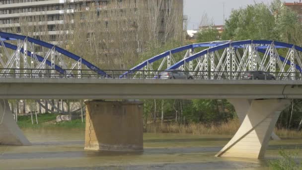 Puente Del Pilar Avenida Puente Del Pilar — Stockvideo