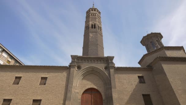 Iglesia San Pablo Forma Octogonal — Vídeo de stock