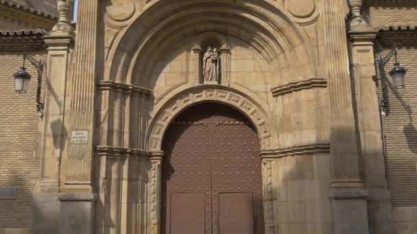 Iglesia San Pablo Nun Yukarısında — Stok video