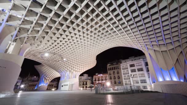 Timelapse Metropol Parasol — Stockvideo