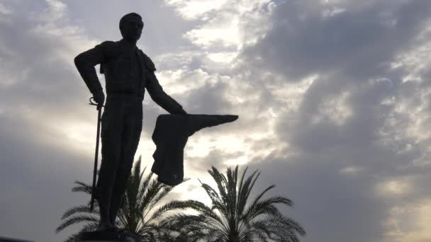 Statue Pepe Luis Vazquez — Wideo stockowe