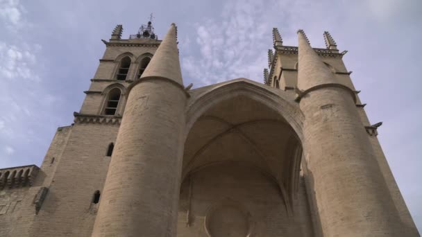 Ingresso Principale Della Cattedrale San Pietro — Video Stock