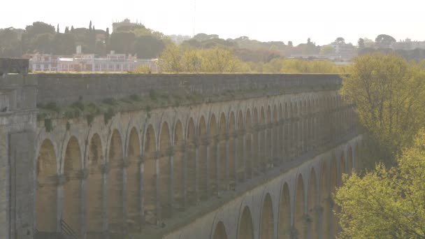 Saint Clement Aqueduct Montpellier — Vídeo de Stock