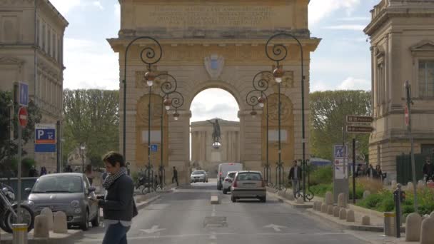 Inclinaison Porte Peyrou Rue Foch — Video