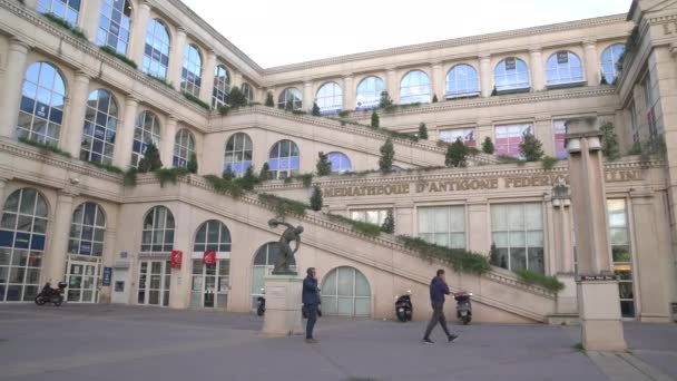 Escultura Galerías Lafayette — Vídeos de Stock