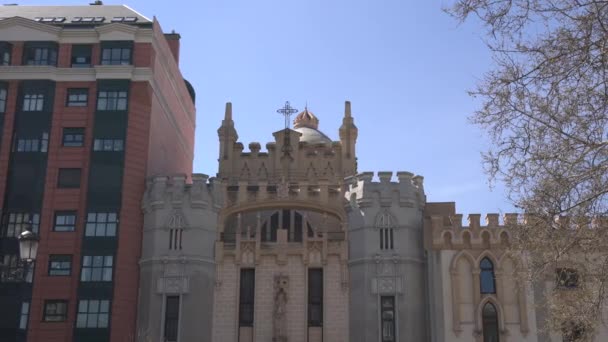 Eglise Madrid Lieu Religieux — Video