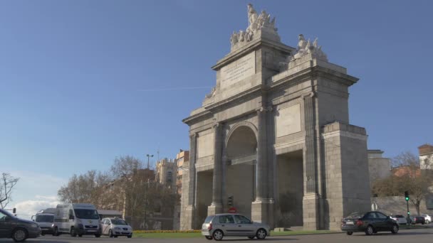 Glorieta Puerta Toledo Madrid — Video