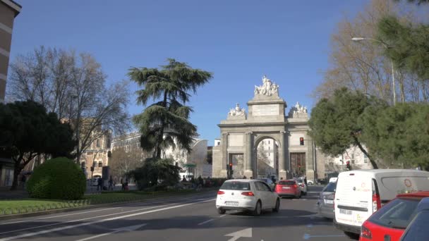 Puerta Toledo Madrid — Video Stock