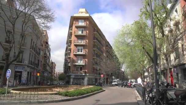 Palazzine Madrid — Video Stock